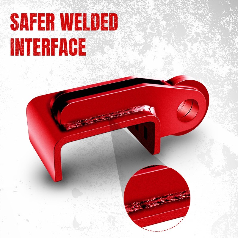 GSTP Front Demon Tow Hook Bracket with D Ring Shackle