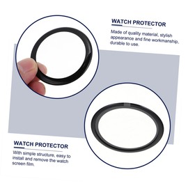Gatuida 6pcs Full Coverage Smartwatch Protective Film Scratch Easy Install Compatible Watch Screen Protector for Smart Watch