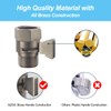 AZOS Water Flow Control Valves G1/2 Pressure Regulator, Brass Shower