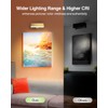 Battery Powered Wall Sconce Lights Set of Two: Gold Rechargeable