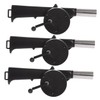 Mipcase 3Pcs Portable Hand Crank Blower for Manual Fire Blower