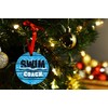 Mystic Sloth Swim Family Double Sided Ornaments (Coach)