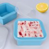 Kinggrand Kitchen 2 Cup Silicone Freezer Trays with Lid 4
