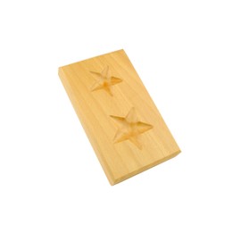 Proops 4 Star Shape Wooden Dapping Doming Block Jewellery Forming Shaping Tool. (J1263) Free UK Postage