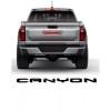 GMC 1PC Gloss Black Rear Tailgate Canyon Emblems Badge 2023-2025