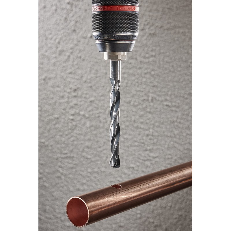 wolfcraft HSS Metal Drill Bit, rolled I 7510010 I For