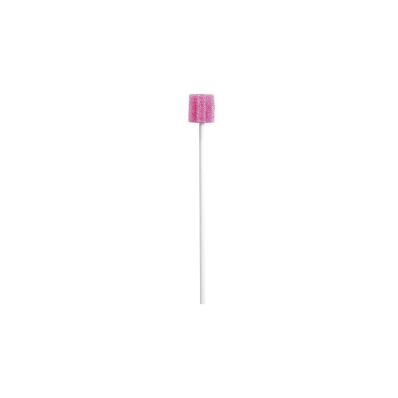 Saito Industry Sponge Brush for Oral Care, Sakura, Pack of