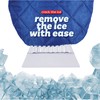 SCRUBIT Ice Scraper with Glove - Car Windshield Scraper for