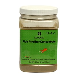 Seagate Products Fish Fertilizer Concentrate Powder 42 Ounce Jar