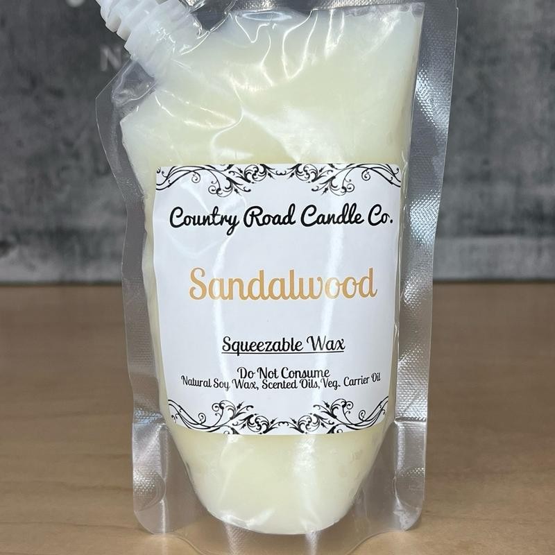 Squeezable Soy Wax 8oz Pouch | Heavily Fragranced | Hand