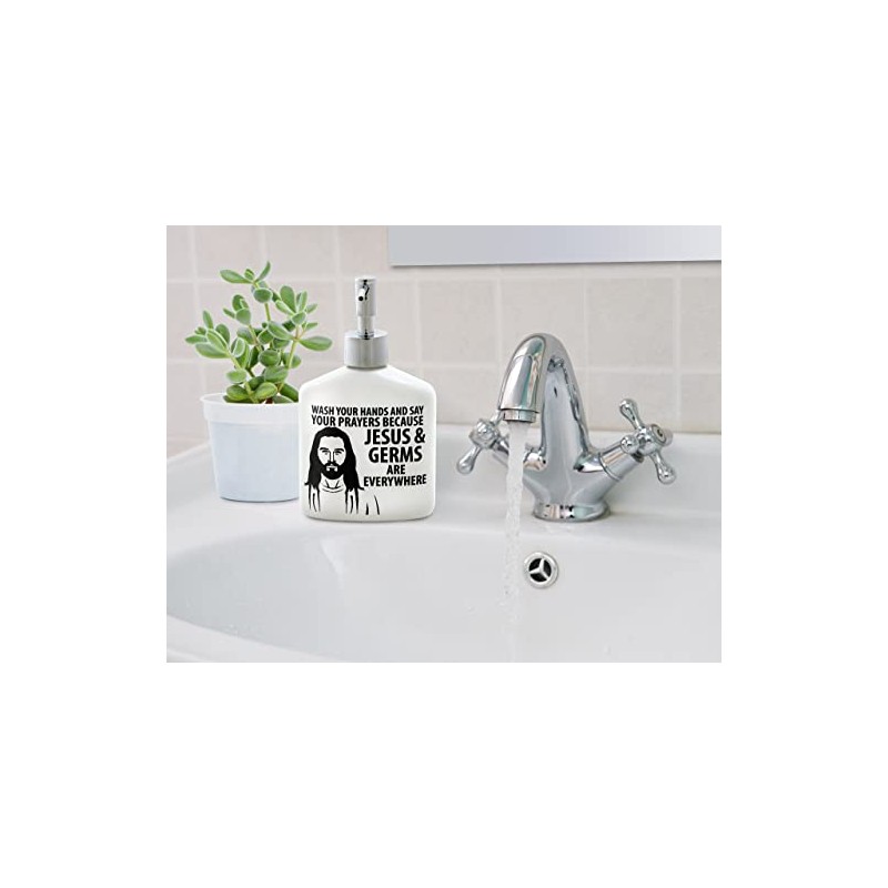 Our Name Is Mud- Soap Dispenser Jesus