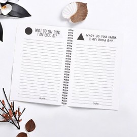 RUGBOL Just Between You And Me Kid, Kids Journal Happy Self Journal 3-6confident Me Journal Big Life Journal For Kids 7-10 (Black)