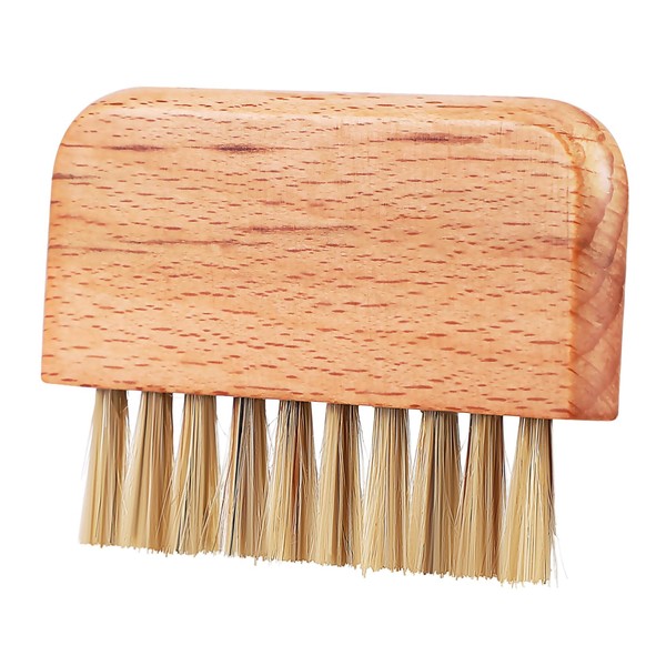 TOVINANNA Fingernail Brush with Stiff Bristles Wooden Handle Toenail Fingernail