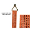 AA Products Heavy Duty Securing Ratchet Straps with Double J-hooks