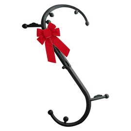 Trigger Point Massage Tool, Curved Massager Roller Stick, Back Massagers for Neck Waist, Thigh, Stomach (Black)