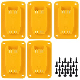 5 Packs Electric Tool Mount Holder for Dewalt 20V,12V Drill, Power Drill Tools Wall Mount Hanger with Screws, Also Fit for Milwaukee M18 Tool Holder