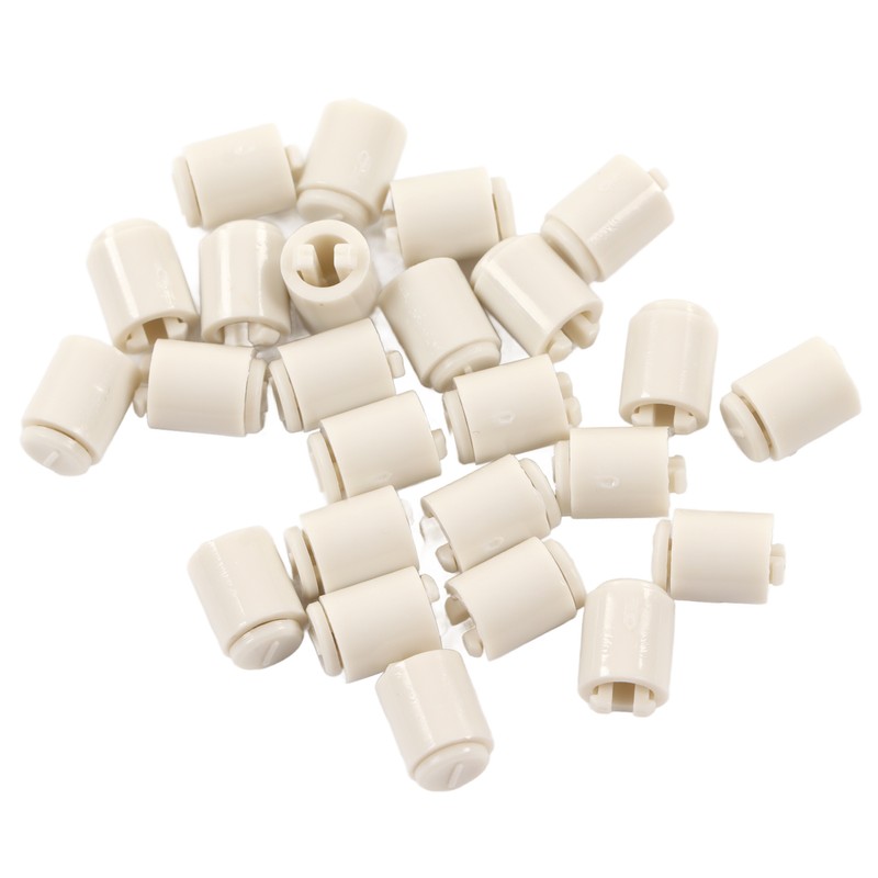 25Pcs LK150 Needle Protector Gray Sturdy Plastic Friction Reduction Knitter