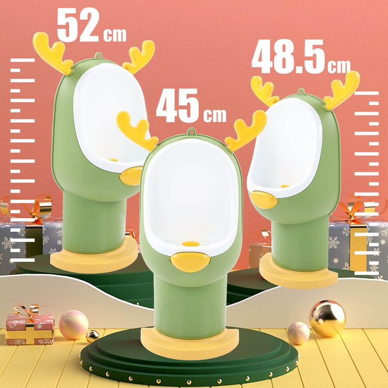Cartoon Potty Training Urinal Adjustable Wall Mounted Standing Potty Practice