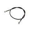 Speedometer Cable SR2 (2x M10x1) Black 750 mm Long (German