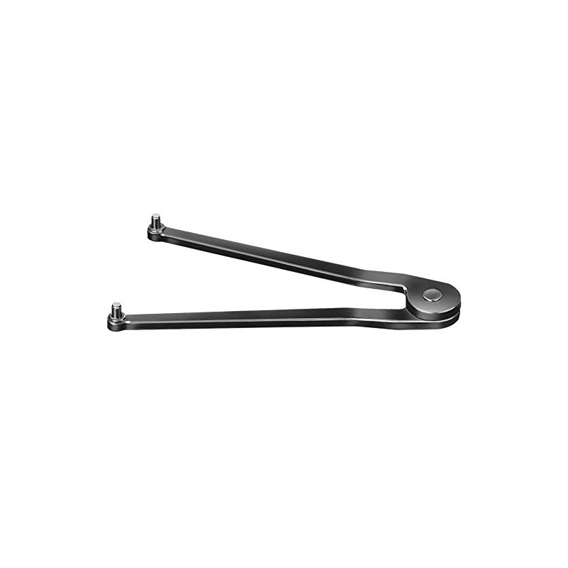 Adjustable face hole wrench 758