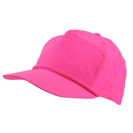 Nylon Crinkle Golf Cap - Neon Pink W32S40A