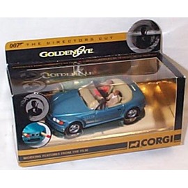 Corgi james bond 007 B.M.W Z3 the directors cut blue car 1:36 scale diecast model
