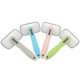 Moniwug Shedding Brush Dog Hair Gentle Massage to Remove Loose Fur,Slicker Brush for Cats,Self Cleaning Dog Brush Suitable for Short and Long Haired Pets,Blue