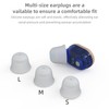 ZUFO Wireless Hearing Amplifier Rechargeable Adjustable Portable Hearing Amplifier Earbuds