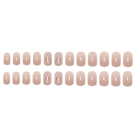 Healeved Diy False Nails Kit 1 Set Press on Nails for Women Fake Nail Tips in Colors Easy to Wear and Remove for Nail Salons