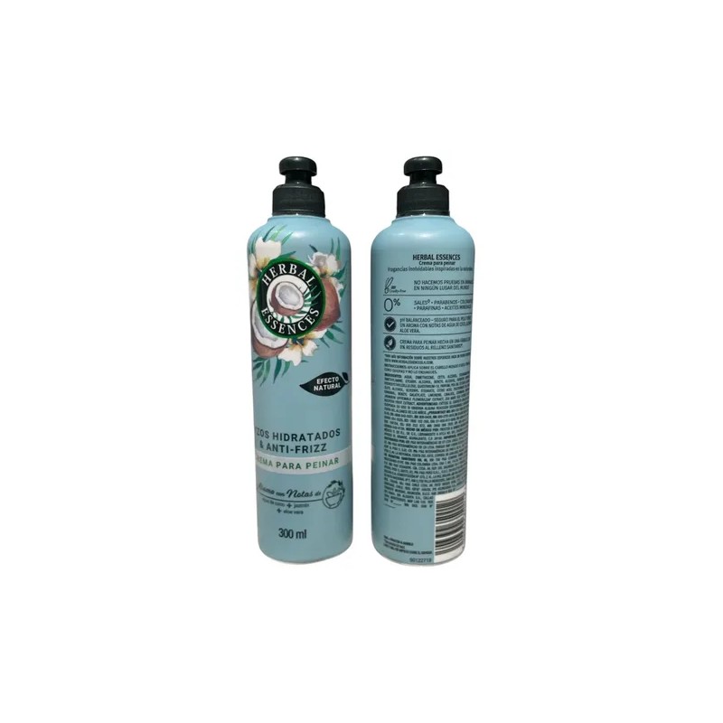 Herbal Essences Cremaparapeinar Rizos Hidratado Antifrizz 2p