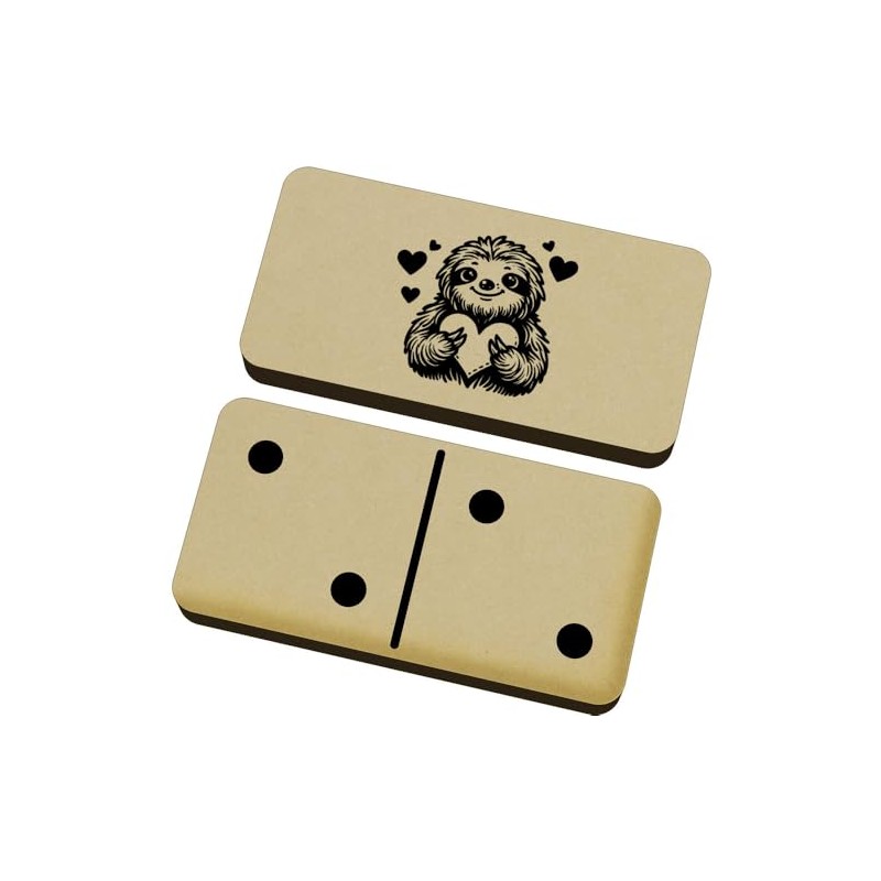 Azeeda 'Sweetheart Sloth' Domino Set & Box (DM00044121)