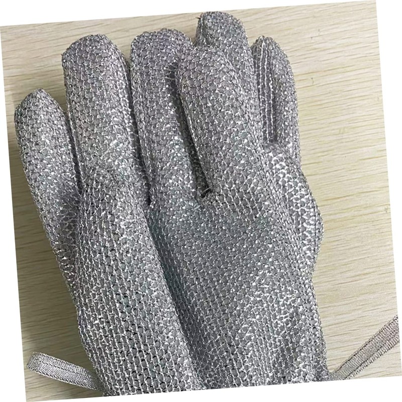 KICHOUSE Comfortable Kitchen Washing Gloves Heat Resistant Dishwashing Gloves for