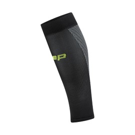 CEP Core Run Ultralight Calf Sleeves, Black/Grey, Men, IV