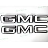 Auto GMC Front Rear Black White GMC Emblem 2020+ Sierra