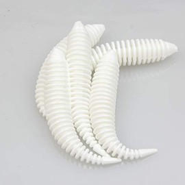 FTM Omura Baits Hero Banana Rubber Bait, Length / Package Contents: 7 cm, Pack of 5, Colour: White