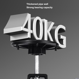 2 Pack Support Pole, Steel Telescopic Adjustable Hand Support System, Construction Rods for Cabinet Jacks Bars Drywalls, Extend from 19.68 inch to 45.27 inch