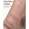 Wugbc 9 Colors Nude Eyeshadow Palette, Matte Beige Light Brown