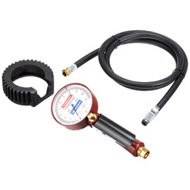 Schrader – Gun Approved Professional Michelin Tire Pressure 0.7 – 11 bar Pressure Gauge Ø80 mm 1.5 mt Hose