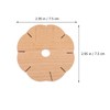 EXCEART DIY Braiding Disc Set Wooden Kumihimo Braiding Disk Braiding