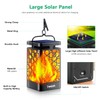 TomCare Solar Lanterns Outdoor Upgraded Flickering Flame Waterproof Hanging Lanterns