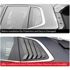 KEALAS for Honda CRV Sport Style Rear Side Window Louvers