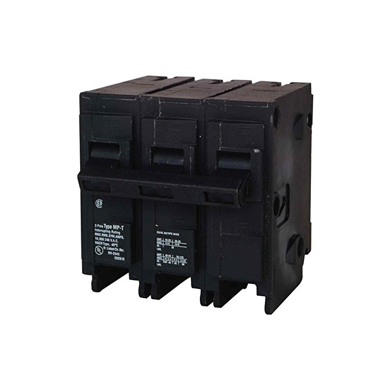 MP350 50-Amp Three Pole Type MP-T Circuit Breaker