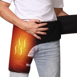 Hip Heating Pad, Heating Pad for Hip, USB Electric Heated Hip Brace, Electric Heat Pad for Sciatica Nerve Relief