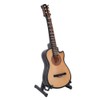 Miniature Acoustic Classical Guitar Model Mini Wooden Guitar Desktop Decoration