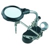 Deluxe High Quality Helping Hand with Magnifier and Light Soldering
