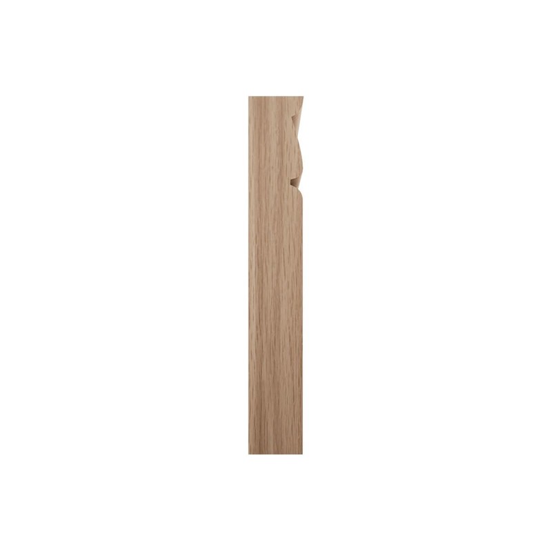 3 3/4"W x 6 1/2"H x 1"P Americraft Solid Hardwood