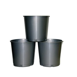 Offering, Donation Buckets, Pack 12, Silver Color