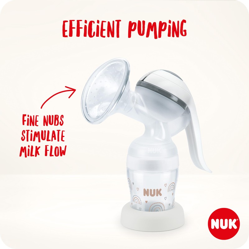 NUK Manual Breast Pump & Perfect Match Baby Bottle