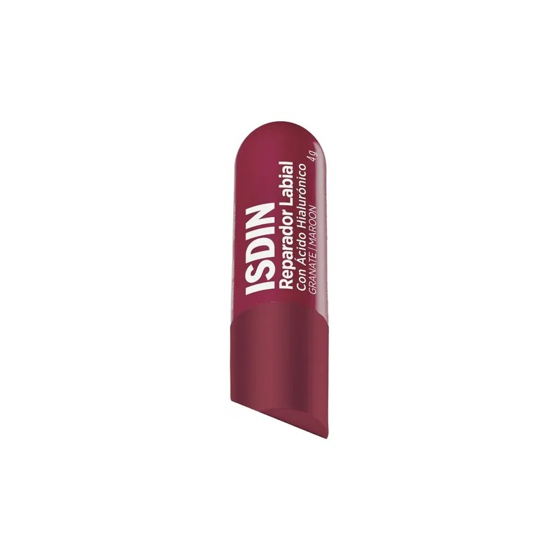 Bálsamo Reparador Labial con a H Color Granate Isdin 4g