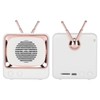 TV Shaped BT Speaker Wireless Lightweight Portable Mini Classic Style